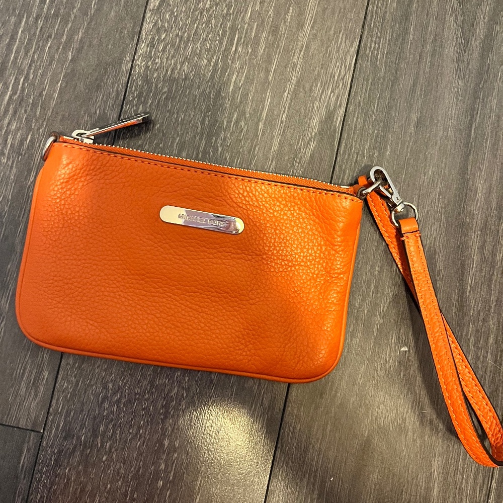 Michael Kors wallet with wrist strap